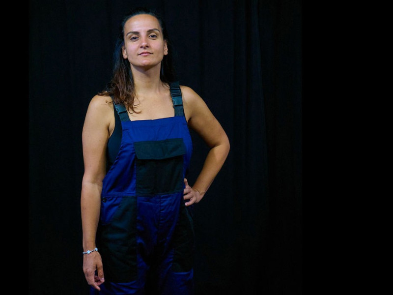 Burçin Keskin, Schauspielerin. Foto: Günay Ulutunçok, 2024