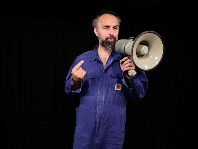Aydın Işık, Schauspieler. Foto: Günay Ulutunçok, 2024